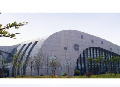 阿克苏会议中心外景网架工程